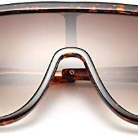 Oversized one piece frame sunglasses - Picture 5 of 9